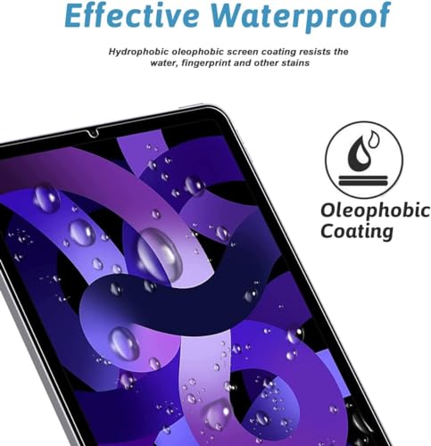 GOZOPO [2-Pack] Screen Protector for iPad Air 2022 (iPad Air 5th Generation), Tempered Glass Film - ipad air 5th/4th Generation (10.9-Inch, 2022/2020 Model) - Image 4