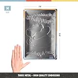 Zoom IMG-1 nostalgic art targa in metallo Zoom IMG-1 nostalgic art targa in metallo