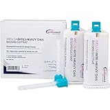 Material für die Herstellung von dauerhaft, mehrfach verwendbaren Bissregistraten; Fixierung von Stützstift- und Gesichtsbogenregistraten