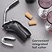 OXO Steel Vertical Lever Corkscrew with Removable Foil Cutter