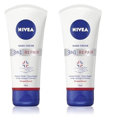 Nivea Mano reparación cuidado mano crema, 2er Pack (2 x 75 ml) | Ya disponible en tu tienda friki favorita! En mundofriki.es!