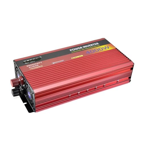 Onduleur solaire 4000W pour sécuriser votre électricité maison et véhicule en 12V 24V 48V