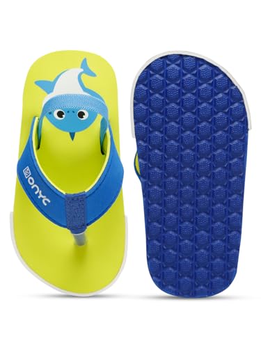 Image of ONYC Shark V Shape Sliders for Kids, Unisex