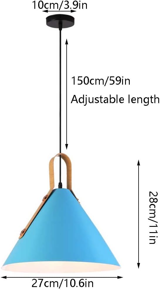 Lustre macaron pour éclairer un restaurant suspension simple E27 plafond