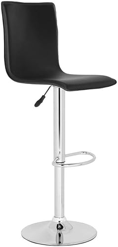 Miniatura 9 de Safavieh Home Collection Magda - Taburete giratorio ajustable de gas de 23.2 a 29.5 pulgadas Blanco,Negro