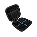 Veepeak Mini Carrying Case Cable Organizer, Hard Storage Pouch for OBD2 Scanners, Headphones, Charging Cables, Small Electronics and Accessories, Black