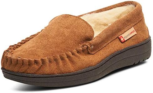 shearling slip on