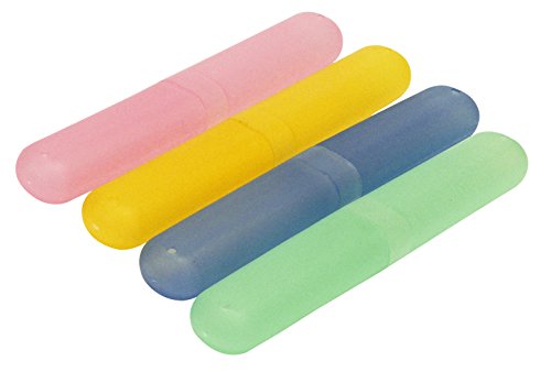 Preisvergleich Produktbild Rolson 4pc Toothbrush Holder Kosmetikkoffer, 22 cm, Mehrfarbig (Multicolour)