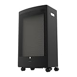 Cecotec Estufa de Gas ReadyWarm 5300 Catalytic. 3000W de Potencia en 2 Niveles, Calor Uniforme, Triple Sistema de Seguridad, Compatible con Bombonas de Gas de 13kg de Capacidad, Asas y 4 Ruedas