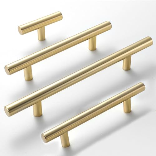 2�Z�b�g�L���r�l�b�g�n���h���A�����o�������AT���^�L���r�l�b�g�h�A�n���h���A�u���b�N/�S�[���h�h�A�n���h���A���_���ȋ���Ƌ�n���h���i�L�b�`���E�o�X���[���E�N���[�[�b�g�p�j,Gold/4pcs-250mm/9.8in