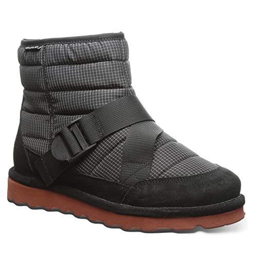 Bearpaw Men's Connor Black Boot Size 13 | Men's Ankle Boot | Men's Boots | Comfortable Winter Boot #TOP1