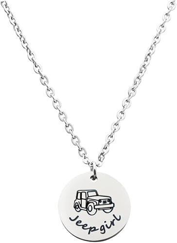 Llavero de coche para niña, regalo de acero inoxidable, llavero para coche, accesorios de Wrangler para amantes de los coches