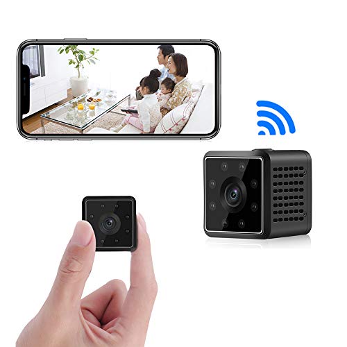 Hidden Camera WiFi Spy Camera Wireless HD 1080P Night Vision Mini Security Camera Motion Detection Indoor Outdoor Home Office Small Spy Cam Support iOS/Android Hidden Camera WiFi Spy Camera Wireless HD 1080P Night Vision Mini Security Camera Motion Detection Indoor Outdoor Home Office Small Spy Cam Support iOS/Android