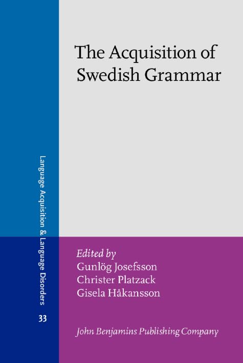 Buy Acquisition of Swedish Grammar (Language Acquisition and Language Disorders) — BookShops.in