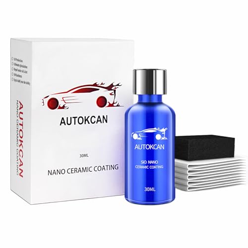 Autokcan 9H Nano Ceramic Coating for Cars, Anti-Scratch High Gloss Ceramic Coating…