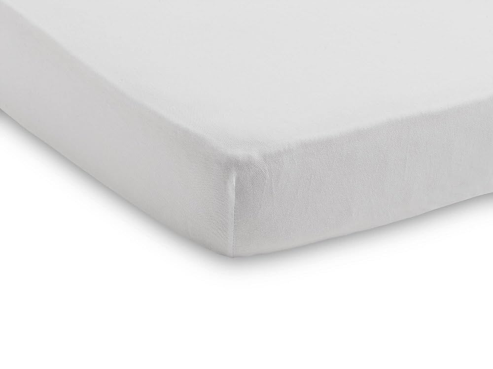 Jollein Fitted Sheet Cotton (75 x 150 cm, White)