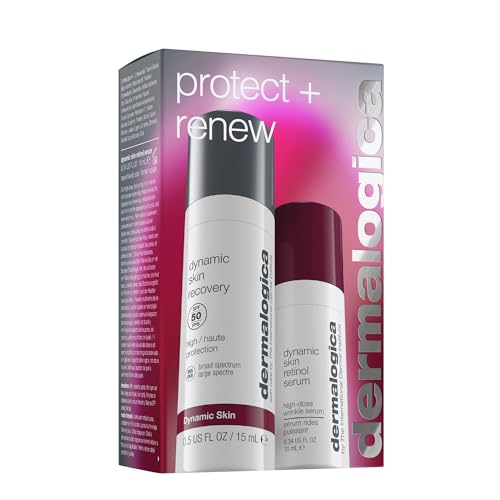 DERMALOGICA Protect + Renew Set (Skin Recovery SPF50, 15ml + Skin Retinol Serum 10ml)