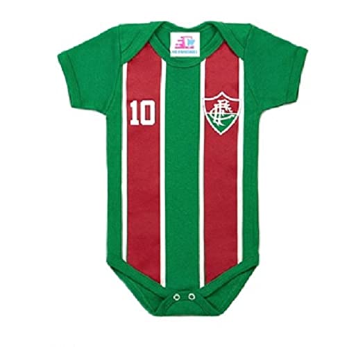 Body Bebe Mesversário Temático Roupinha de Bebê Fluminense