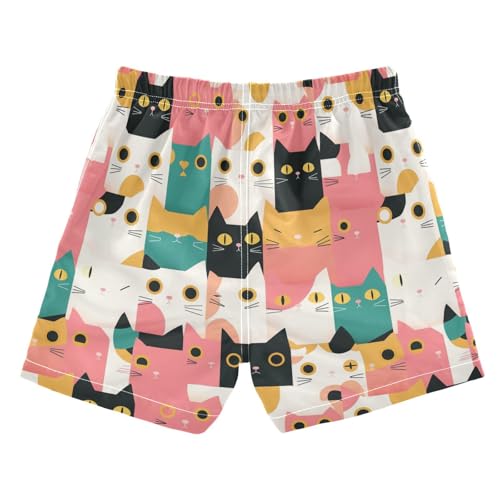 Boys Swim Trunks with Pockets and Quick Dry Fabric,Simple Cay Kids Swimwear Boy Swimsuit X-Small2