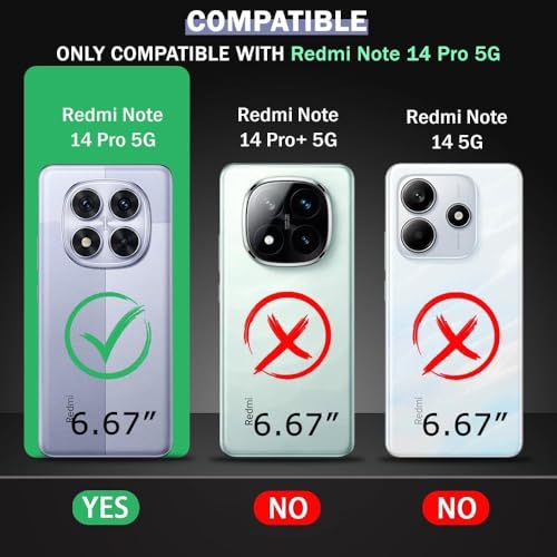 Image of KC Back Cover for Mi Redmi Note 14 Pro 5G - Round Bunny Mirror Electroplated Soft Silicone Camera Protection Case - Pink