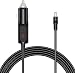 Produktbild ALLPOWERS 12V-24V DC Autoladegerät Adapter Auto Netzteilkabel - Zigarettenanzünder Ladegerät Stecker Autokabel auf DC 5.5 mm x 2.1 mm