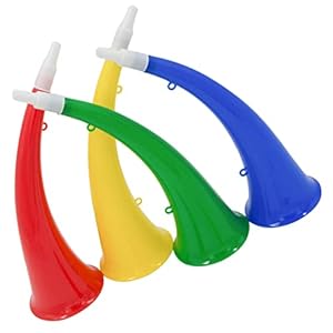 Zunoxaz HNW4017 Trąbki Zabawki 4 Sztuki