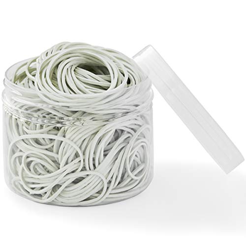 Amuu Rubber Bands Office 300Pcs White Small Rubber Bands For Office School Home Size16 Elastic Band #TOP5