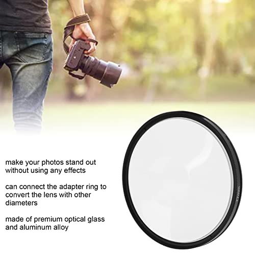 77mm Camera Lens Vortex Prism Optical Glass Distortion Effect Camera Prism Special Effect Filter Photography Accessories - Image 3