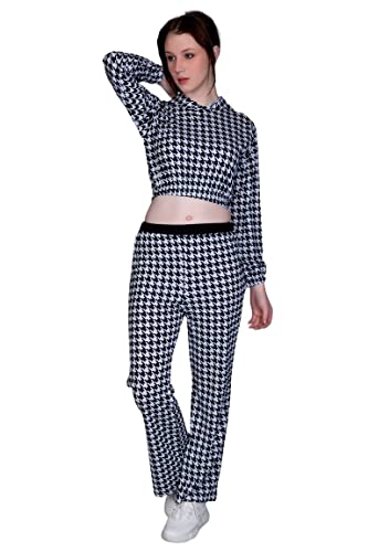 Image of GRECIILOOKS Co Ord Set for Women | Co Ord Set for Women Stylish |Printed Lycra Co Ord Set for Women | Travel Co Ord Set for Women | Half Sleeve