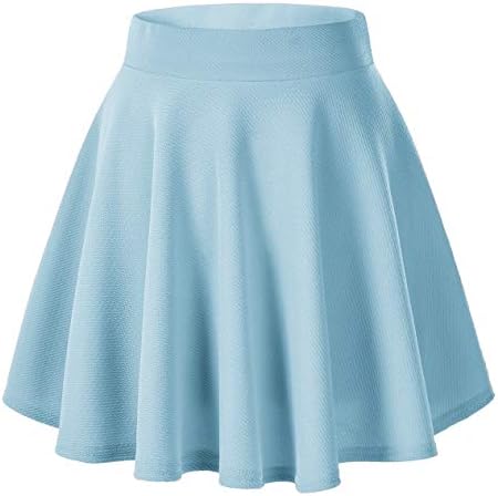 Elastic-Waist Mini Skirt