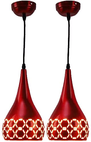 See full amazon price history chart for GreyWings Metal Cut Hanging Light Ceiling Pendant Lamp, 6" Small, Red, Pack of 2 GreyWings Metal Cut Hanging Light Ceiling Pendant Lamp, 6" Small, Red, Pack of 2 (B0B7FNV5TC) Amazon Price History, Amazon Price Tracker