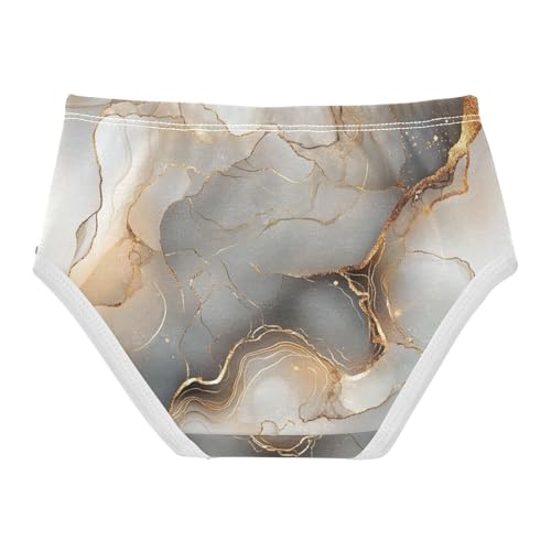 Training Panties Elastic Waistband Panties Organic Underwear for Baby Girls in Sizes 2T,3T, 4T, 5T, 6Y and 8Y2