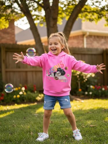 Image of WELAKEN Sweatshirts for Girls Toddler & Kids II Little Girl's Pullover Tops Sweaters & Hoodies