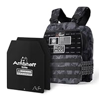 Astaff Tactical Weighted Vest With Plates - Adjustable Weight Vests