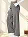 Phophila High Waisted Work Pants for Women Business Casual Outfits for Teachers Early Fall Fashion Office Dress Pants Trousers with Pockets Light Grey M