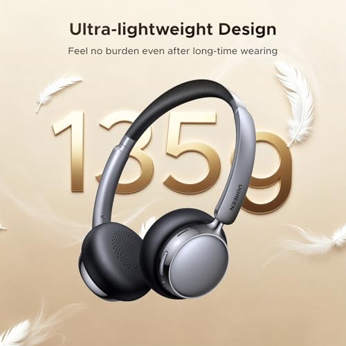 UGREEN Studio Plus Wireless Headphone Active Noise Cancelling Bluetooth 6.0 Over-ear ANC Earphone,80H Playtime,Spatial Audio,EQ in App,Clear Call with AI Algorithm,2 Mic,Multi-Point Connection - Image 5