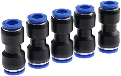 BDHYYM 50 Stück Pneumatik Steckverbinder - Push-in Schnellkupplung Für Luft/Wasser Schläuche 4-12mm