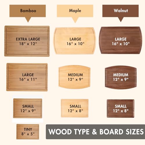 Tabla de cortar rectangular de bambú personalizada miniatura 3