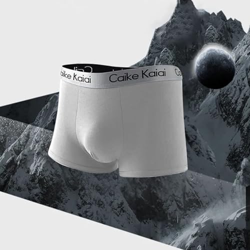 4 Packs Cotton Boxers Big and Tall Mens Underwear Shorts With Ball Pouch Bottoms Sleeper Pjs Pants2