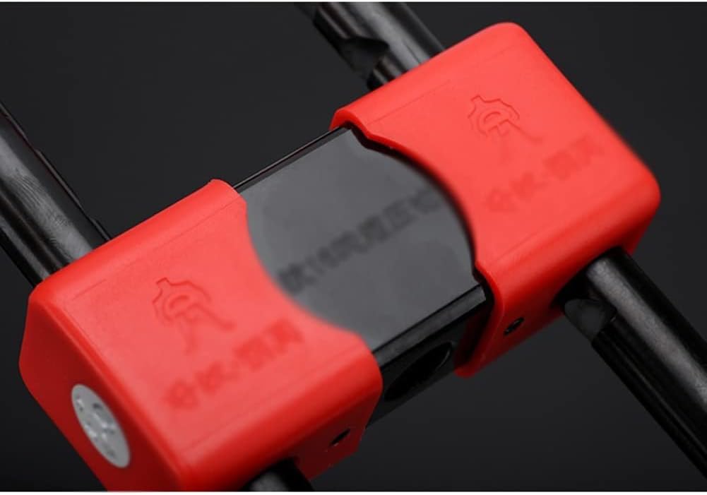 Padlock with Key U-Shaped Lock Glass Door Lock Sliding Door Double Door Mortise Lock Extended Shop Safety U-Shaped Lock Bicycle U-Lock