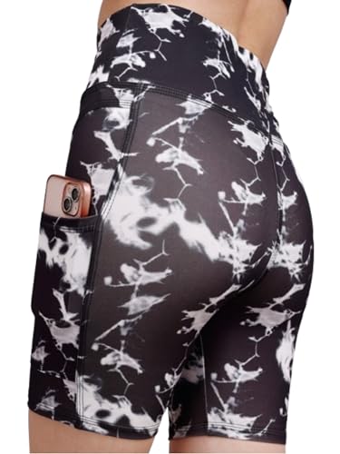 Image of Cycling Shorts for Women | High Waist Activewear Shorts | Knee Length Shorts | Workout Shorts for Women | Yoga Shorts