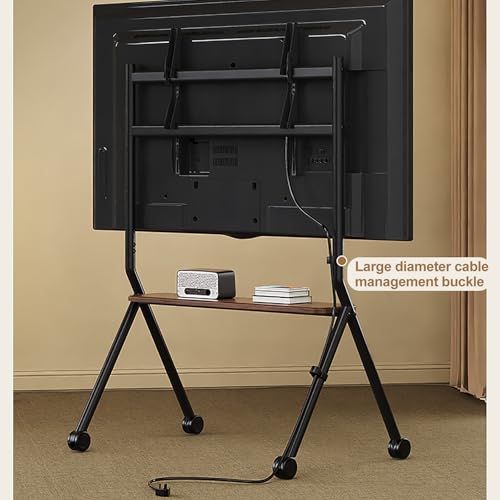 Soporte rodante ajustable para TV 55-100 pulgadas miniatura 6