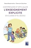 livres enseignement spécialisé  Comprendre et appliquer l\'enseignement explicite en classe et à l\'école
