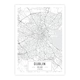 Petra Pan® Dublin Poster DIN A4 (21×29,7 cm) · Wandbild 