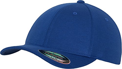 Preisvergleich Produktbild Flexfit Erwachsene Mütze Double Jersey, Royal, S / M