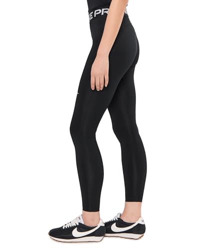 Image of Nike Womens Pro Mid-Rise Full-Length Leggings