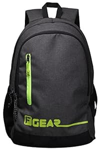 F Gear Bi Frost Denim M Green 26 Liter Laptop Backpack (2551)