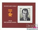 Ausgabetag: 03.02.1976 DDR Briefmarke 1976: Block - Dr. Richard Sorge