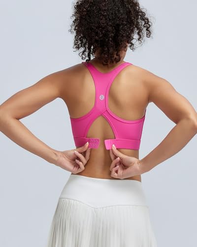 Image of RUNNING GIRL Sports Bras for Women, Molded Cup High Impact Sports Bra Workout Bras for Women High Support Racerback