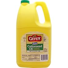 Gefen, Pure Cottonseed Oil, 96oz Easy Pour Bottle with Handle, Great for Frying Beignets, Certified Kosher